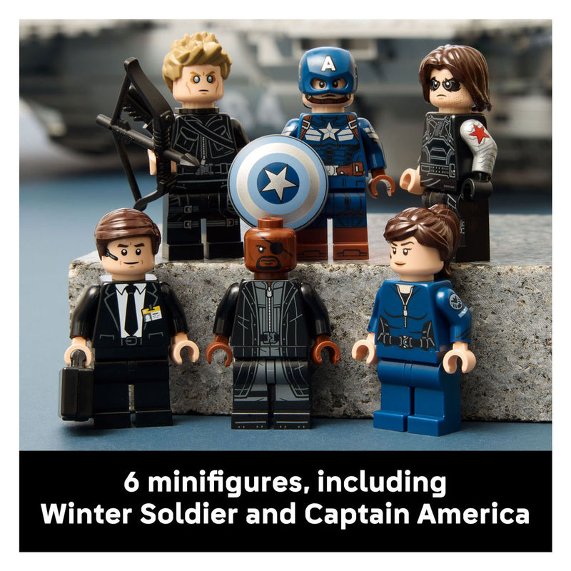 Load image into Gallery viewer, Lego ǀ marvel s.h.i.e.l.d. helicarrier superheld bouwpakket voor volwassenen 76354
