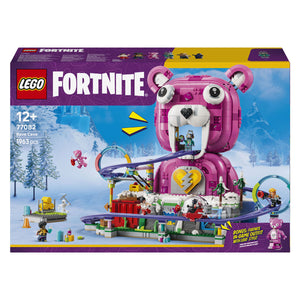Lego fortnite rave cave bouwpakket voor kinderen en slaapkamer decoratie 77082