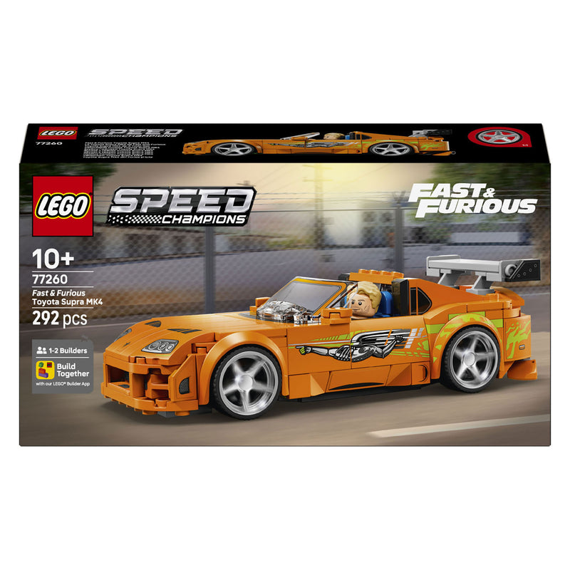 Load image into Gallery viewer, Lego speed champions the fast and the furious toyota supra mk4 auto speelgoed voor kinderen 77260
