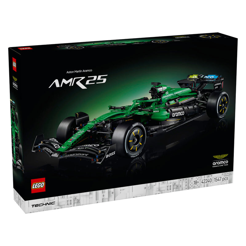 Load image into Gallery viewer, Lego technic aston martin aramco amr25 f1 auto bouwpakket voor volwassenen met modelauto 42240
