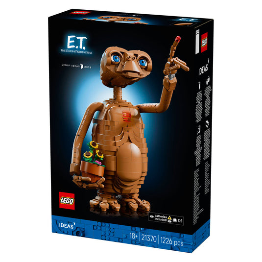 Lego ideas e.t. the extra-terrestrial bouwpakket voor volwassenen en woondecoratie - 21370