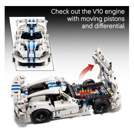 Lego technic dodge viper gts-r sportauto