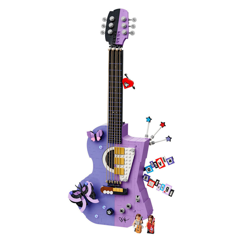 Load image into Gallery viewer, Lego editions olivia rodrigo's dubbele gitaar bouwpakket voor kinderen en tienerkamer decoratie - 43031
