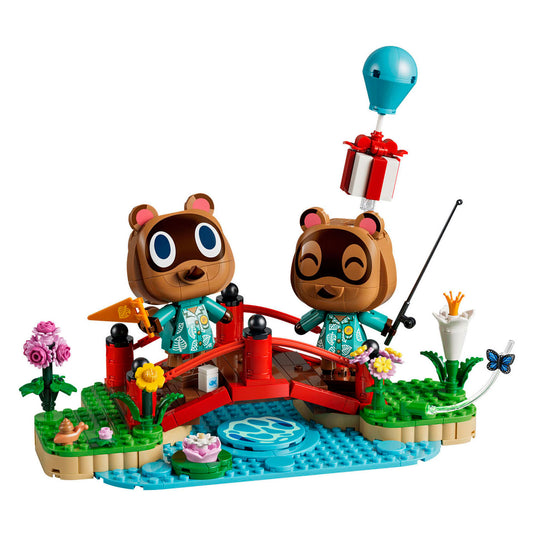 Lego animal crossing dagje vrij met timmy en tommy game speelgoed voor kinderen 77059