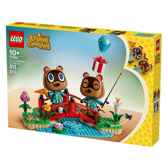 Lego animal crossing dagje vrij met timmy en tommy