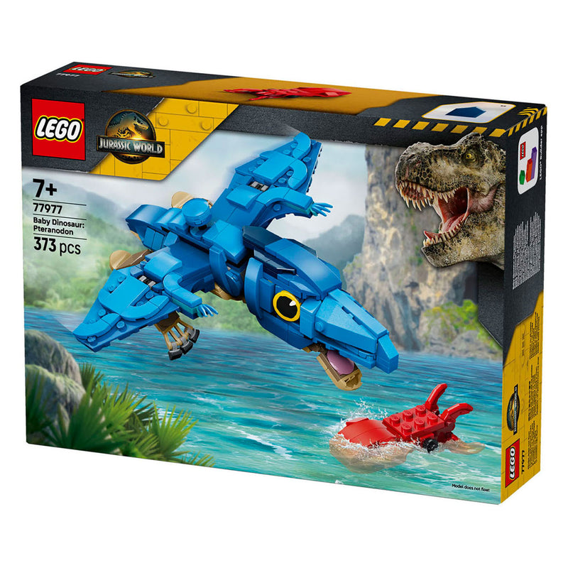 Load image into Gallery viewer, Lego jurassic world babydinosaurus pteranodon speelgoed voor kinderen vanaf 7 jaar 77977
