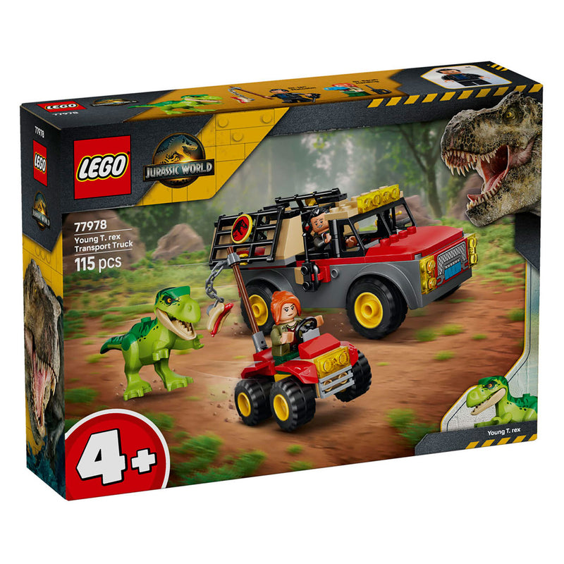 Load image into Gallery viewer, Lego jurassic world 77978 jonge t. rex transporttruck
