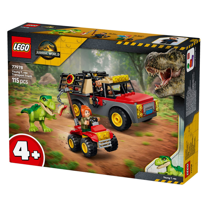 Load image into Gallery viewer, Lego jurassic world 77978 jonge t. rex transporttruck
