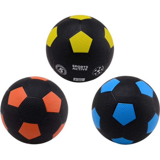 Johntoy sports active rubberen voetbal, maat 5