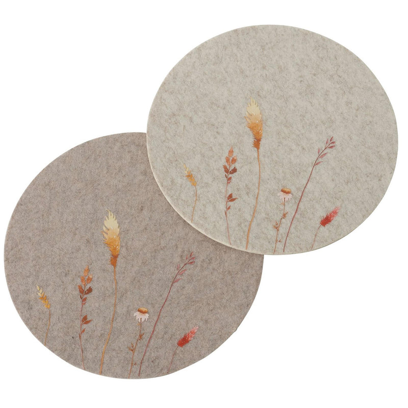 Load image into Gallery viewer, Boltze home placemat kornelia ø38cm vilt
