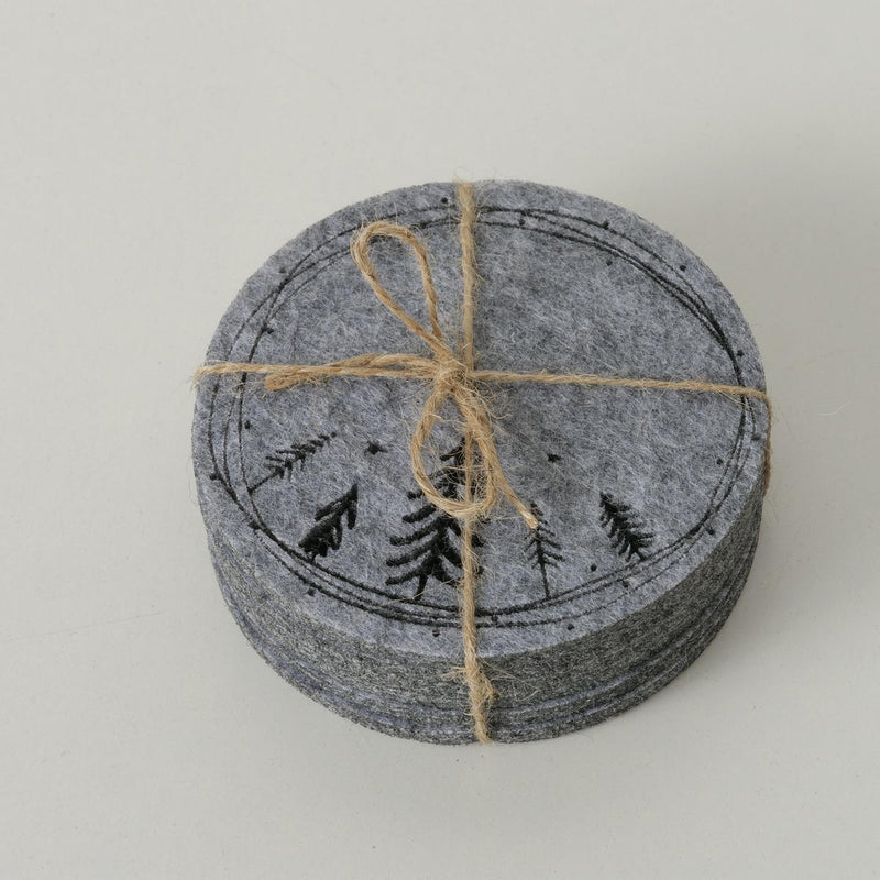 Load image into Gallery viewer, Boltze home onderzetter oslo 6-delig d10cm vilt
