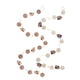 Boltze home capiz guirlande house- l180cm bruin beige