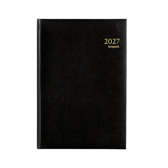 Brepols agenda minister lima zwart 2027 15x21,5cm