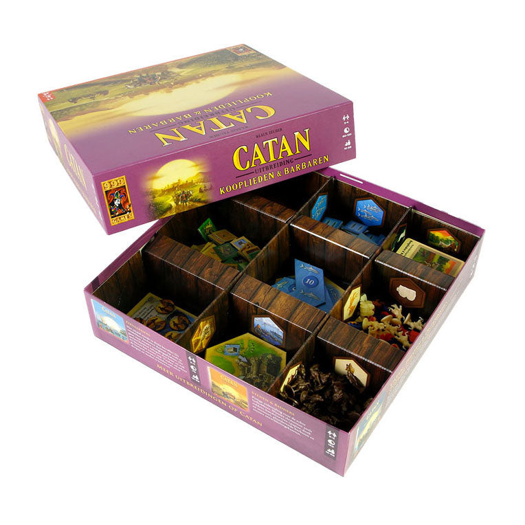 Load image into Gallery viewer, 999Games Catan Uitbreiding Kooplieden en Barbaren Bordspel
