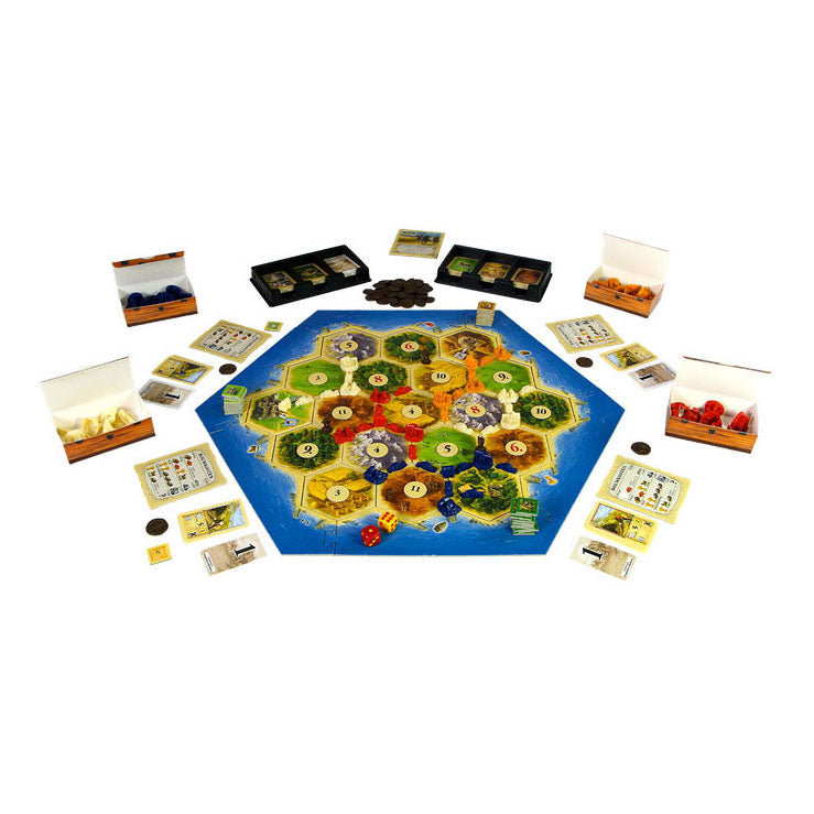 Load image into Gallery viewer, 999Games Catan Uitbreiding Kooplieden en Barbaren Bordspel
