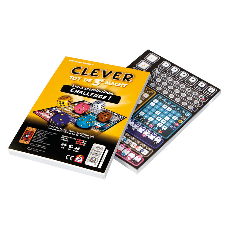 Load image into Gallery viewer, 999games 999 games scoreblokken clever tot de 3e macht challenge
