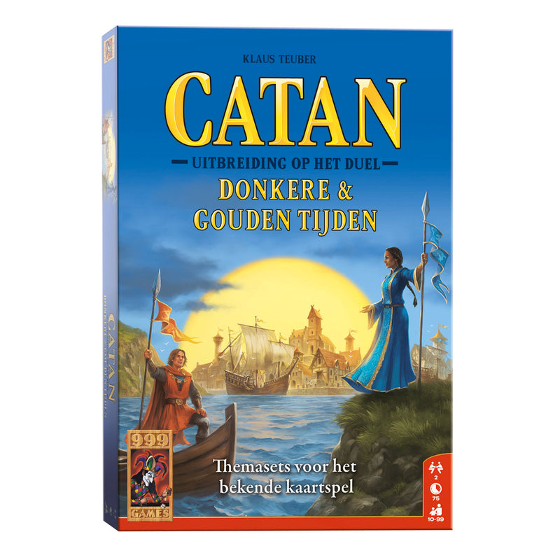 Load image into Gallery viewer, 999games 999 games catan: het duel - donkere gouden tijden bordspel
