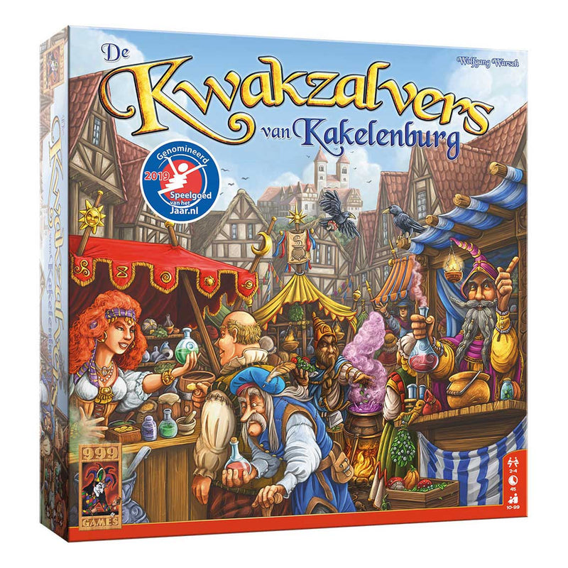 Load image into Gallery viewer, 999games 999 games de kwakzalvers van kakelenburg bordspel
