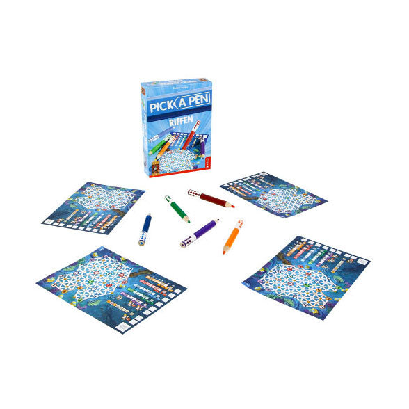 Load image into Gallery viewer, 999games 999 games pick a pen riffen dobbelspel
