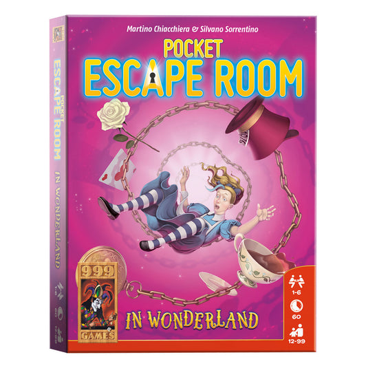 999games pocket escape room: in wonderland breinbreker