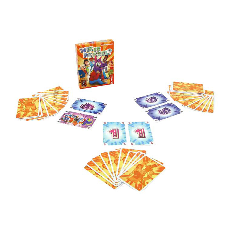 Load image into Gallery viewer, 999games 999 games wie is de ezel? kaartspel
