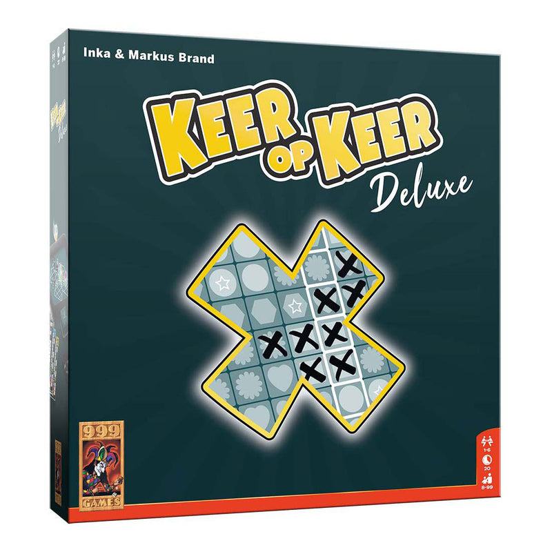 Afbeelding laden in galerijviewer, 999games 999 games keer op keer deluxe dobbelspel (nederlands, 1 - 6 spelers, 20 minuten, vanaf 8 jaar)
