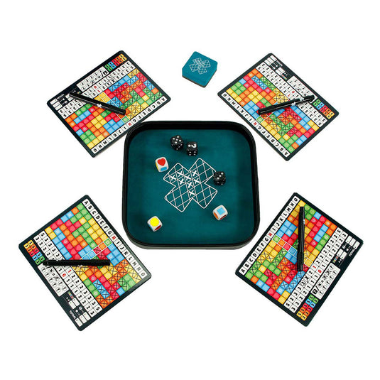 999games 999 games keer op keer deluxe dobbelspel (nederlands, 1 - 6 spelers, 20 minuten, vanaf 8 jaar)