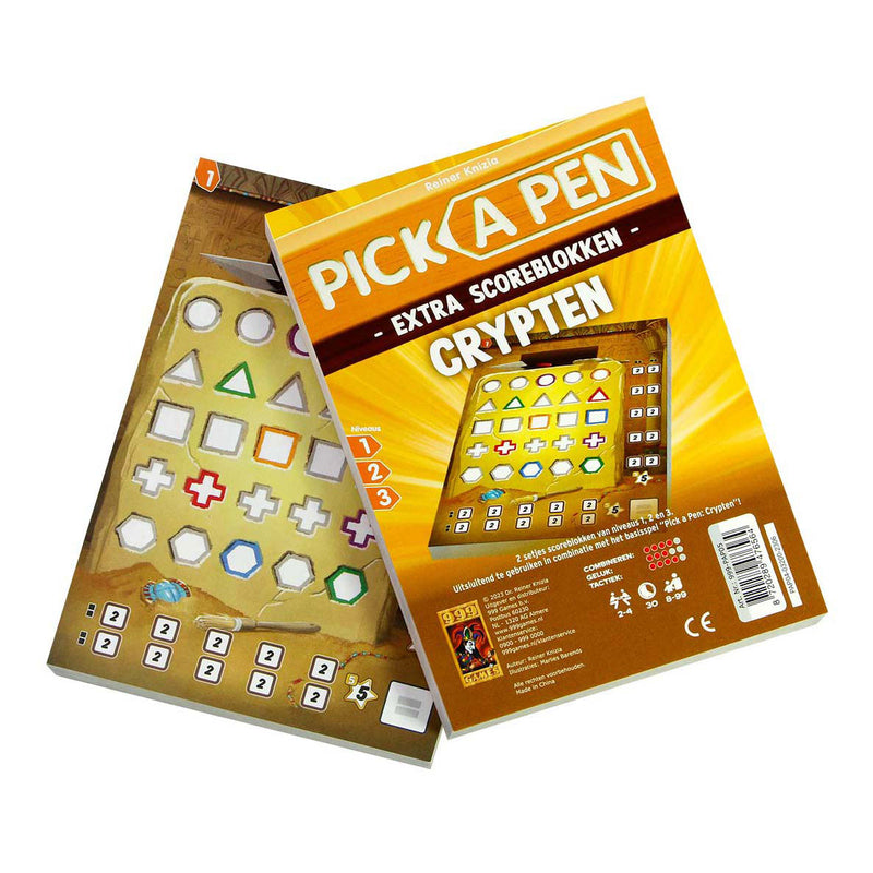 Load image into Gallery viewer, 999games 999 games pick a pen crypten scoreblokken, 2st.
