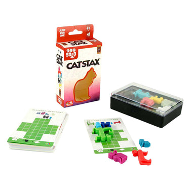 999games 999 games cat stax denkspel (nederlands, 1 speler, vanaf 7 jaar, 44 opdrachten)