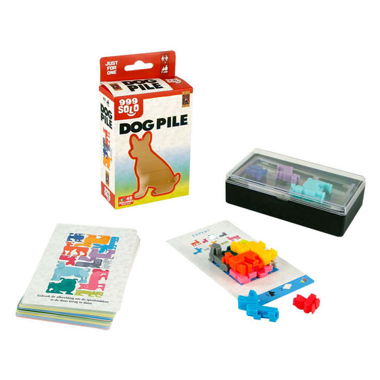 999games 999 games dog pile denkspel (nederlands, 1 speler, vanaf 7 jaar, 48 opdrachten)