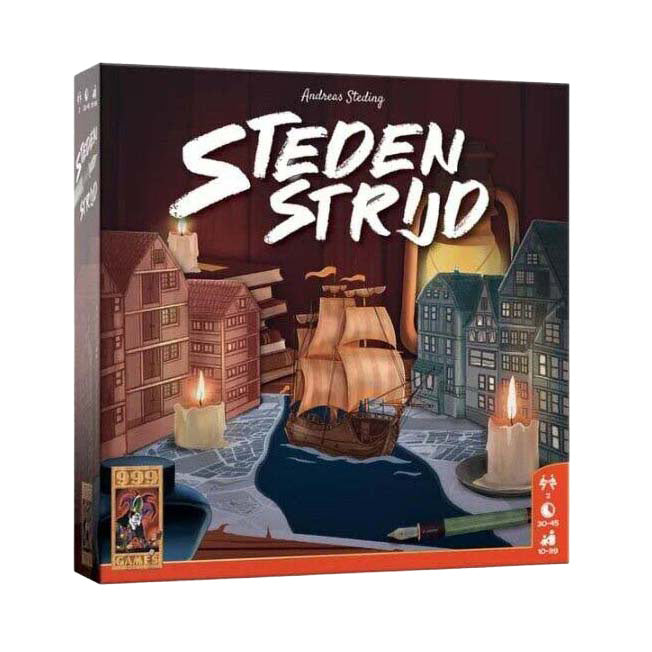 Load image into Gallery viewer, 999games 999 games stedenstrijd bordspel
