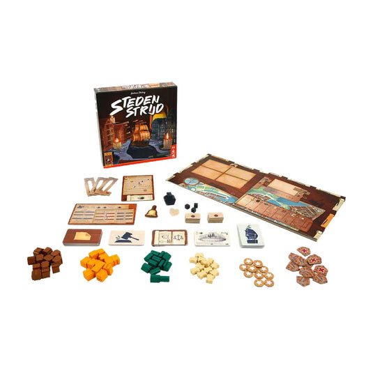 999games 999 games stedenstrijd bordspel