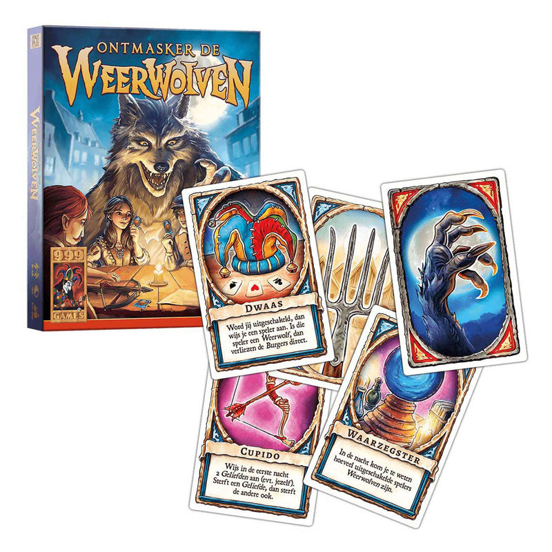 Load image into Gallery viewer, 999games 999 games ontmasker de weerwolven kaartspel
