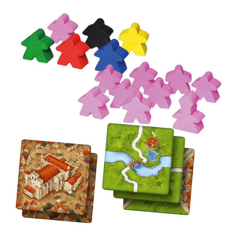 Afbeelding laden in galerijviewer, 999games 999 games carcassonne kathedralen herbergen uitbreiding
