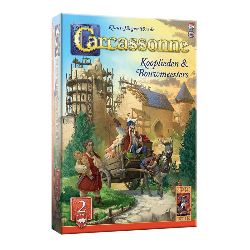 Load image into Gallery viewer, 999games 999 games carcassonne kooplieden bouwmeesters uitbreiding
