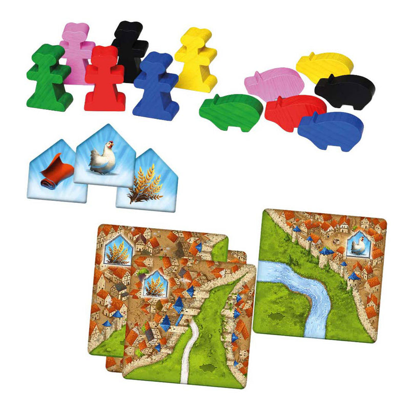 Load image into Gallery viewer, 999games 999 games carcassonne kooplieden bouwmeesters uitbreiding
