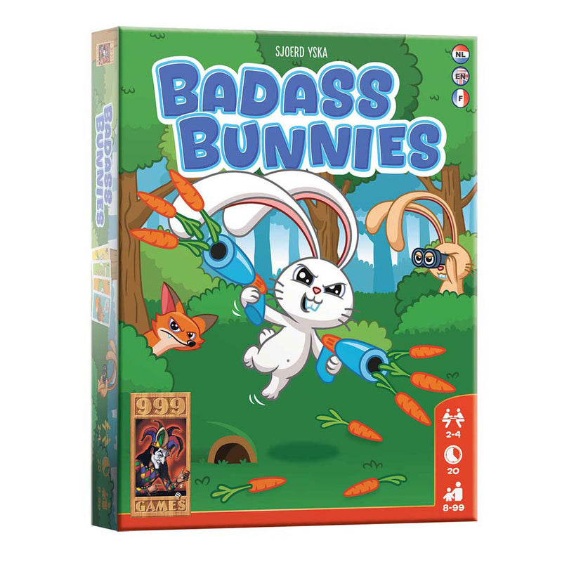 Load image into Gallery viewer, 999games 999 games badass bunnies
