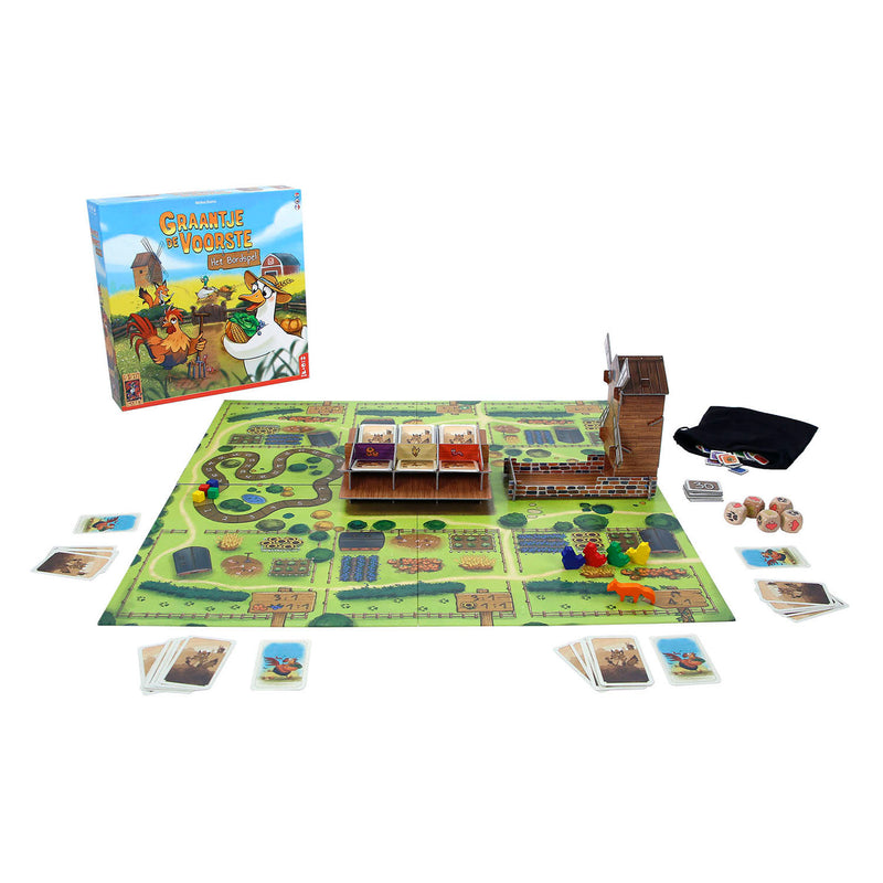 Load image into Gallery viewer, 999games 999 games graantje de voorste: het bordspel (nederlands, 2 - 6 spelers, 45 minuten, vanaf 10 jaar)
