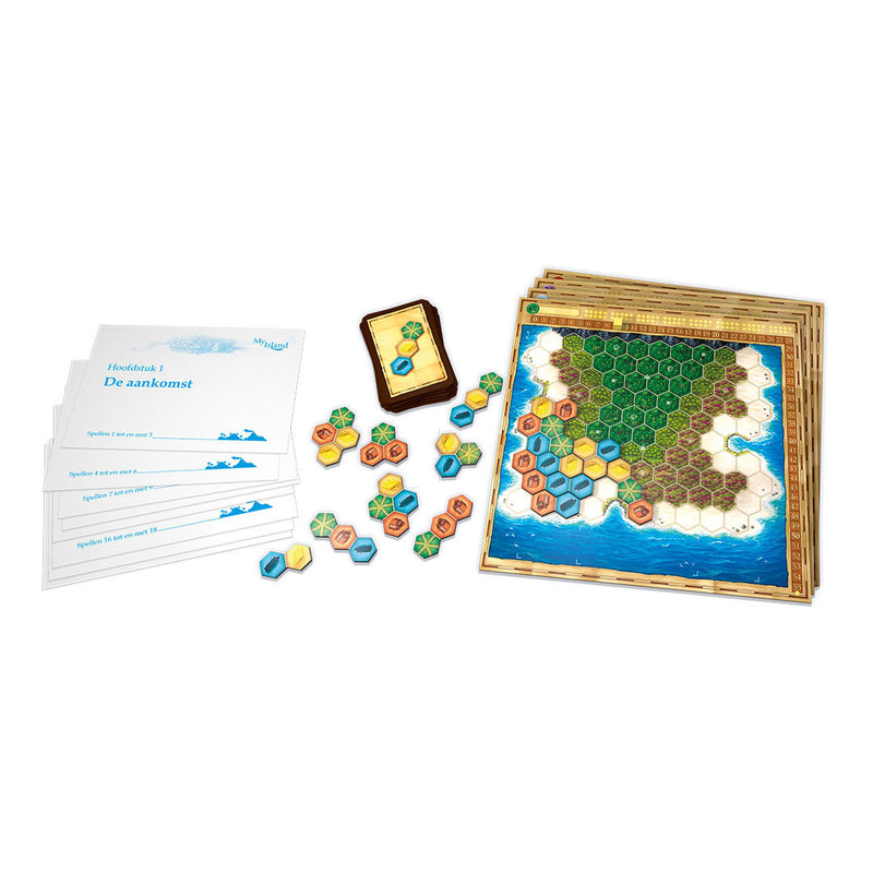 Load image into Gallery viewer, 999games 999 games my island bordspel (nederlands, 2 - 4 spelers, 30 minuten, vanaf 10 jaar)
