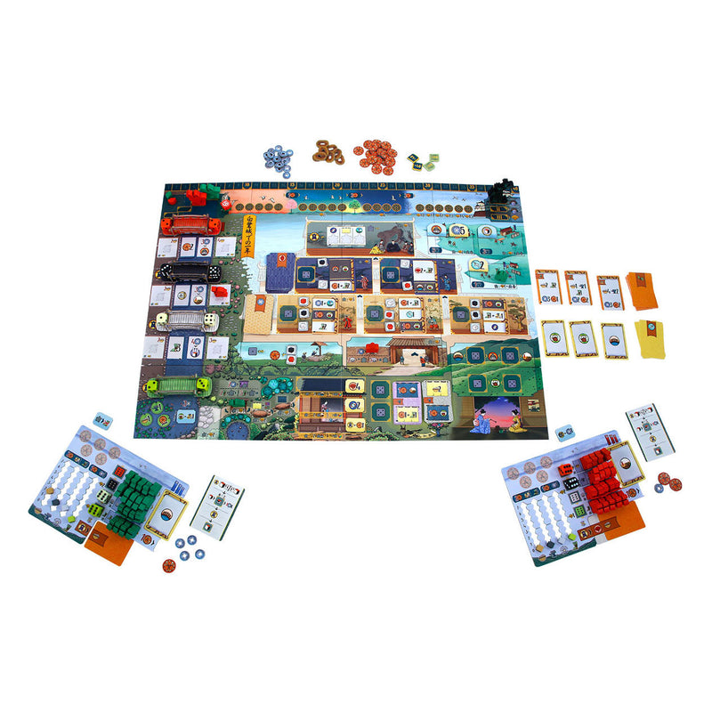 Load image into Gallery viewer, 999games 999 games het witte kasteel van himeji: matcha uitbreiding bordspel (uitbreiding, nederlands, 1 - 4 spelers, 80 minuten, vanaf 12 jaar)

