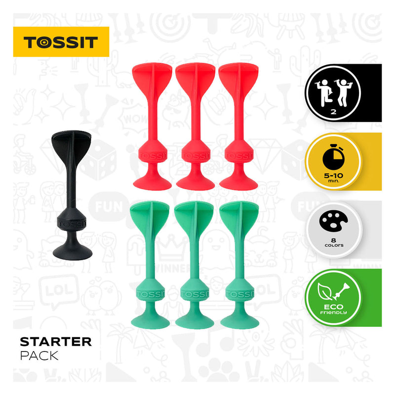Load image into Gallery viewer, 999-games 999 games tossit - starter pack - rood-turquoise
