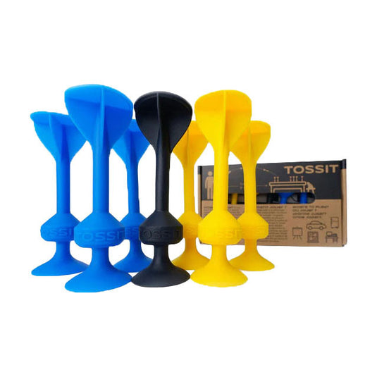 999games 999 games tossit - starter pack - blauw-geel