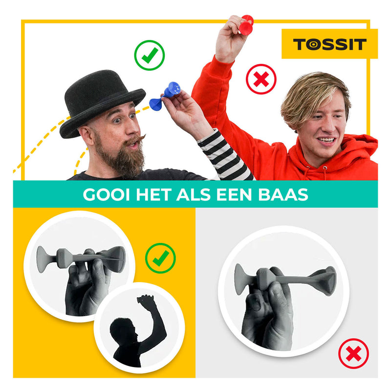Load image into Gallery viewer, 999games 999 games tossit - starter pack - blauw-geel
