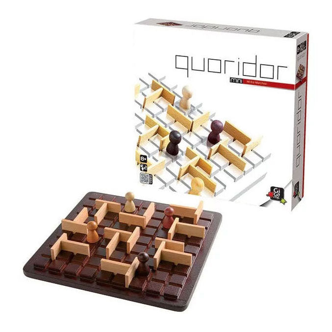 Load image into Gallery viewer, 999games gigamic - quoridor mini - abstract strategisch spel - nl gb fr de es it

