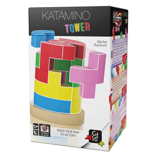 999games gigamic - katamino tower - 3d puzzelervaring