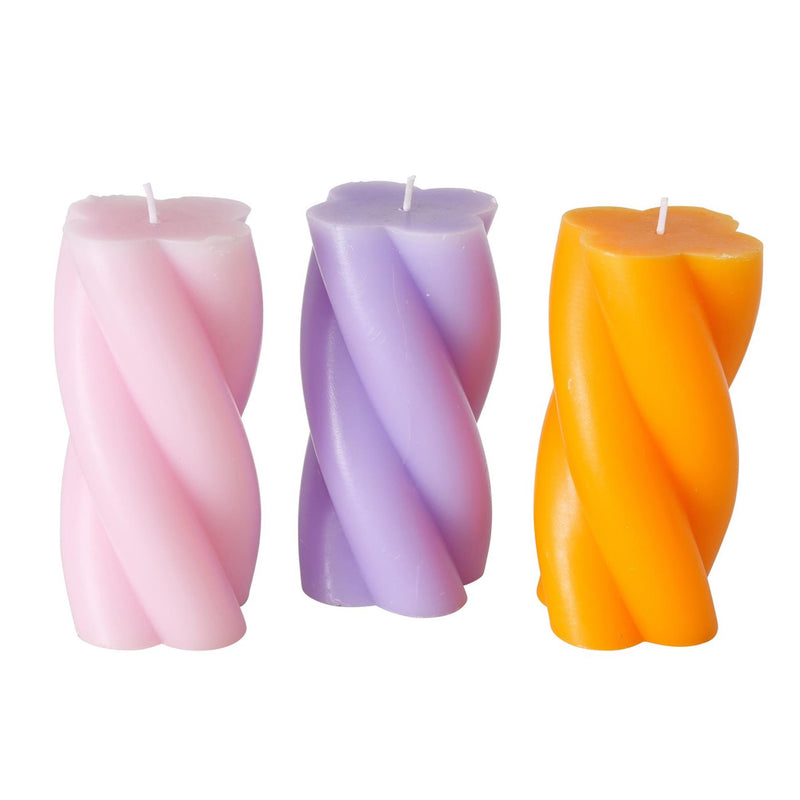 Load image into Gallery viewer, Boltze home kaars twist gedraaide kaars h14cm
