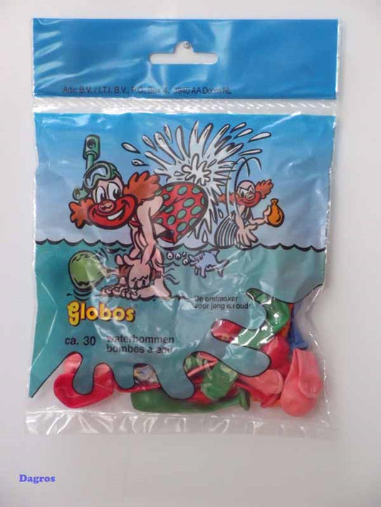 Globos waterballonnen ds a 50 zak a 30st