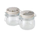 Boltze home voorraadpot homewood 450 ml glas