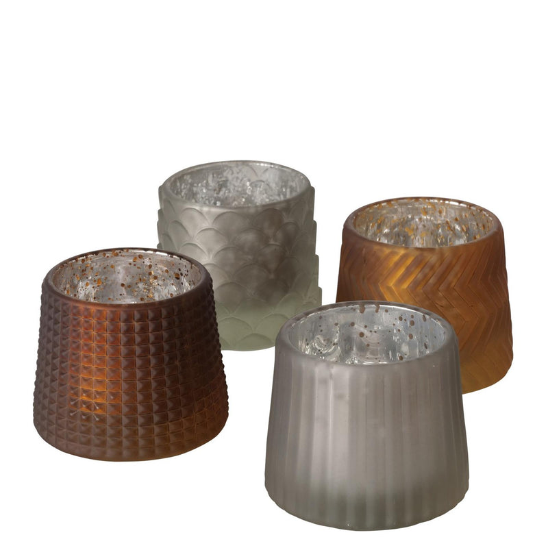 Load image into Gallery viewer, Boltze home theelichthouder sabena mat kleur h7cm
