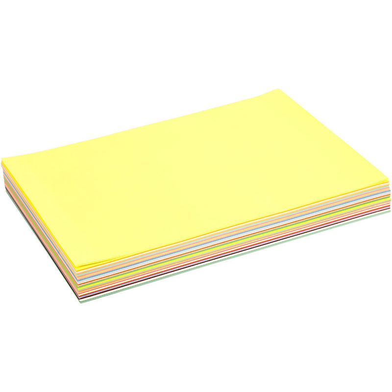 Afbeelding laden in galerijviewer, Https: www.cchobby.nl creatief-papier-a4-vel-210x297-mm-80-gr-diverse-kleuren-280-div-vellen-1-doos
